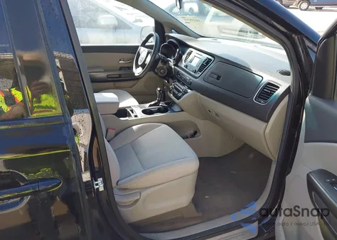 2016 Kia Sedona Lx из США, поврежденный, VIN KNDMB5C1XG6197909